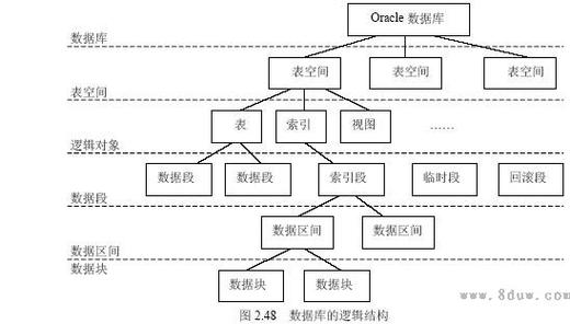 oracle数据库体系结构及创建表结构
